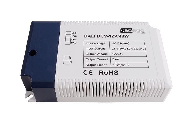 Блок питания с интеграцией в сеть DCV-12V/40W Dali Deko-Light Dali 843277