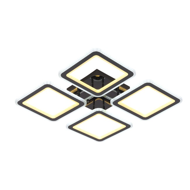 Потолочная люстра Seven Fires Loretta SF7011/4CL-BKCR