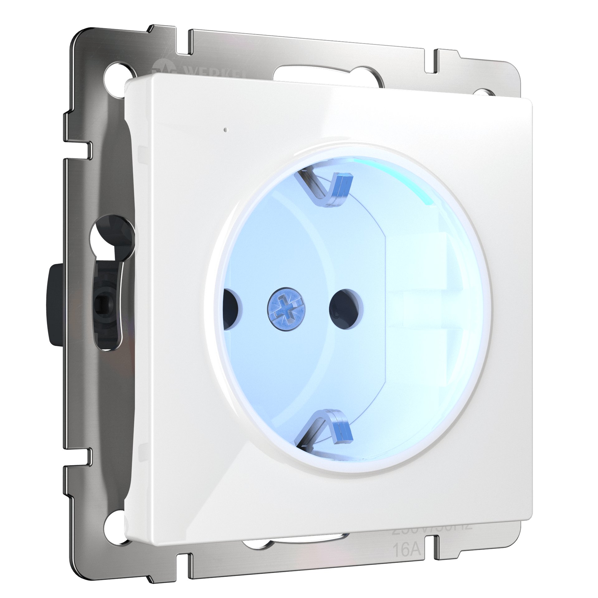 Розетка Werkel W1171401/ Розетка с подсветкой (белый)