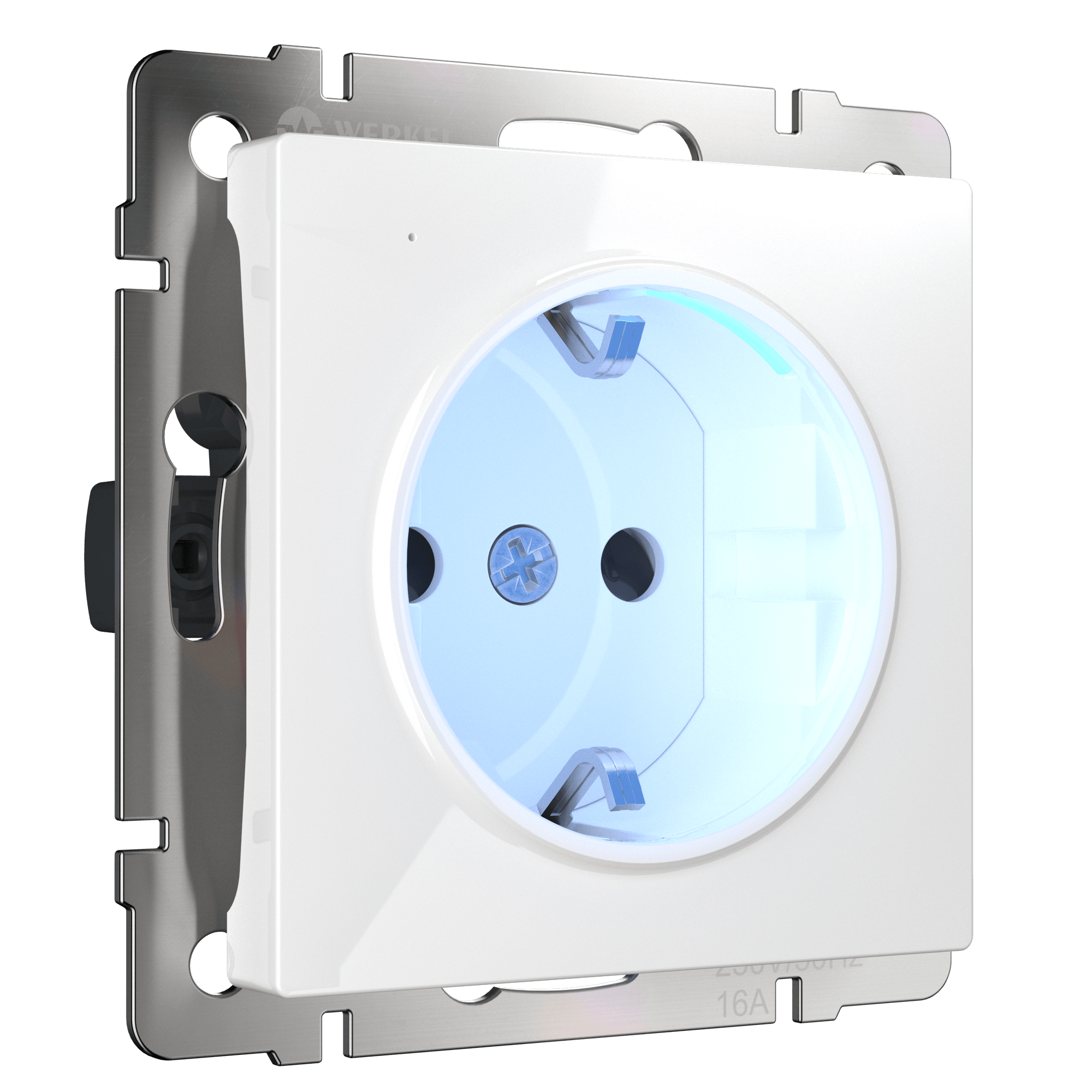 Розетка Werkel W1171401/ Розетка с подсветкой (белый)