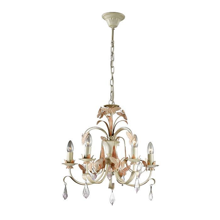 Люстра подвесная с цветочками Fera 2895/5 Odeon Light