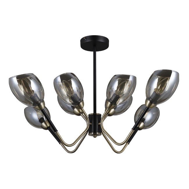 Потолочная люстра Seven Fires Rodengo SF4008/8C-BK-AB