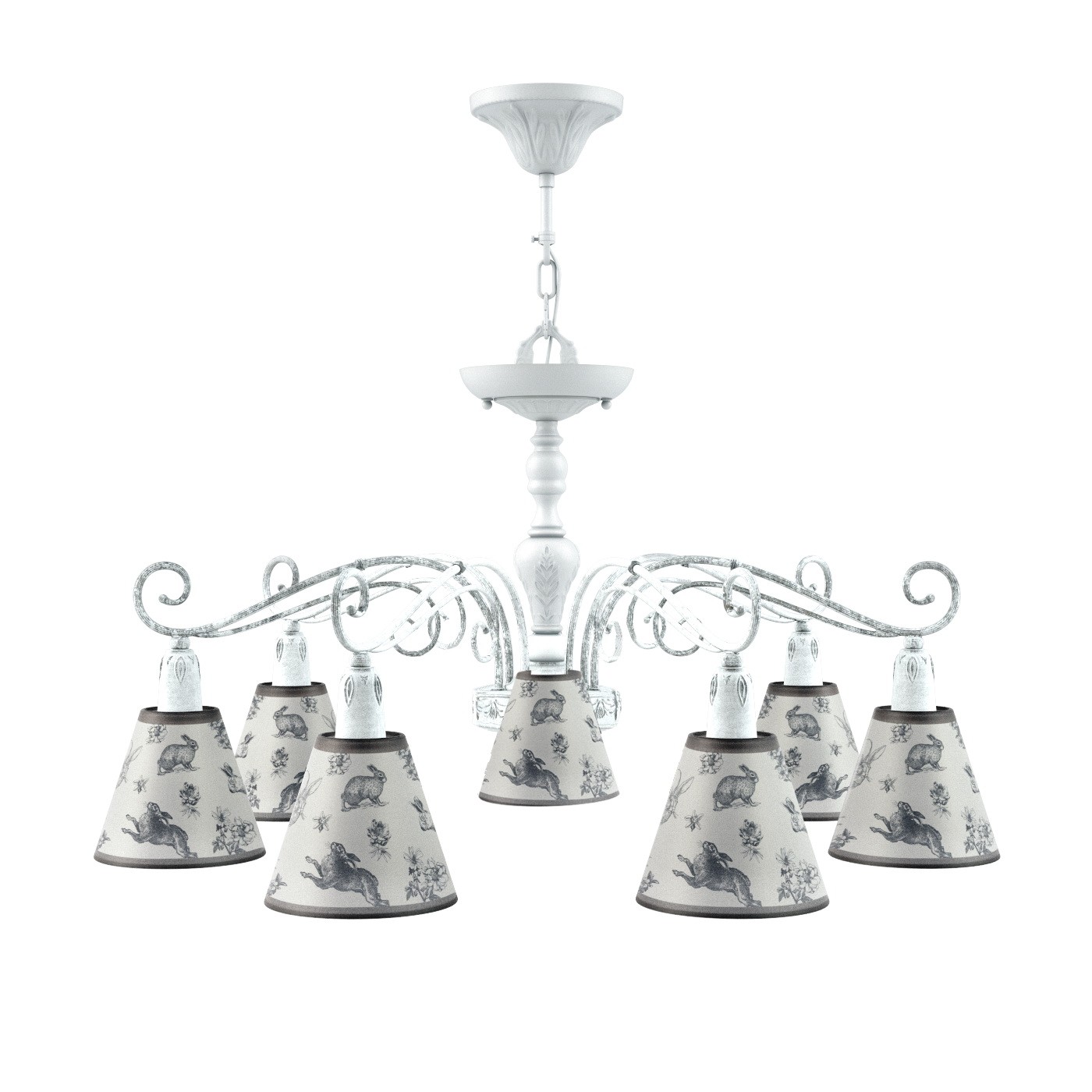 Подвесная люстра Maytoni Provence E4-07-WM-LMP-O-8