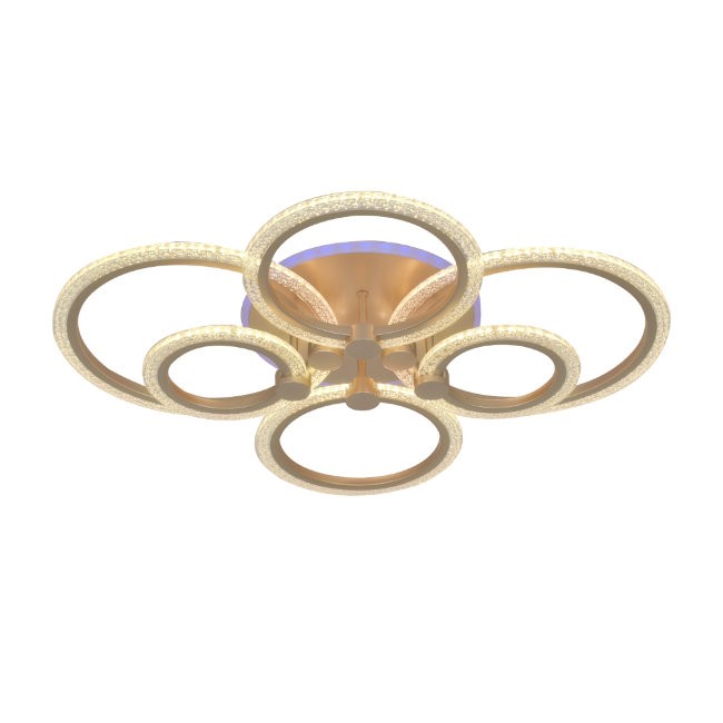 Потолочная люстра Seven Fires Ejlev SF7059/7C-SGD-BL