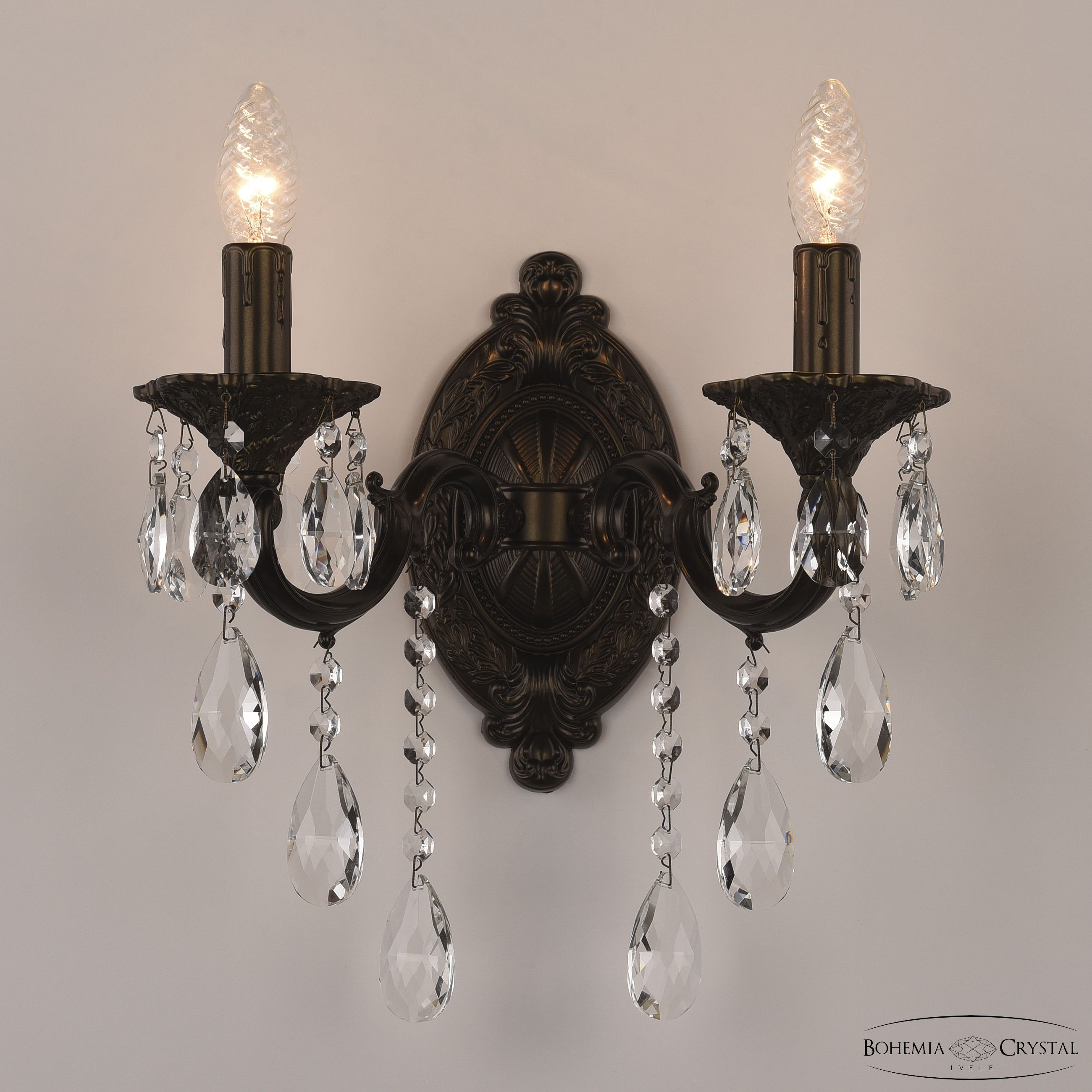 Настенное бра Bohemia Al7801 AL7801B10/2/175 B PD