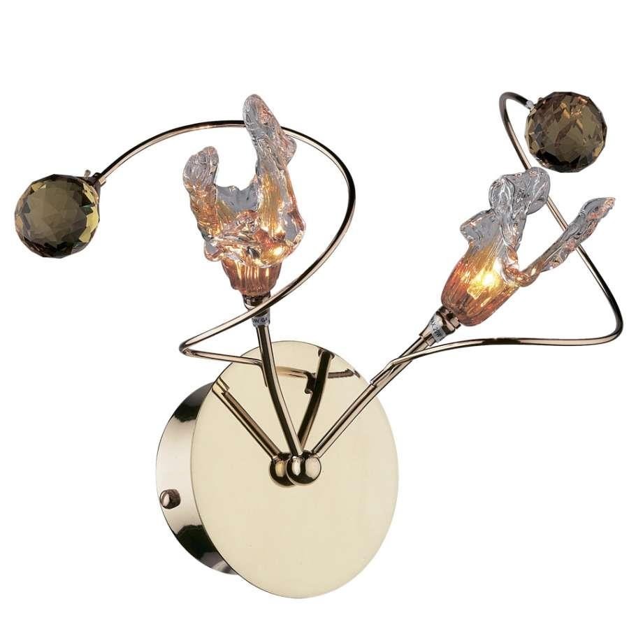 Бра с цветочками Amber 1458/2W Odeon Light