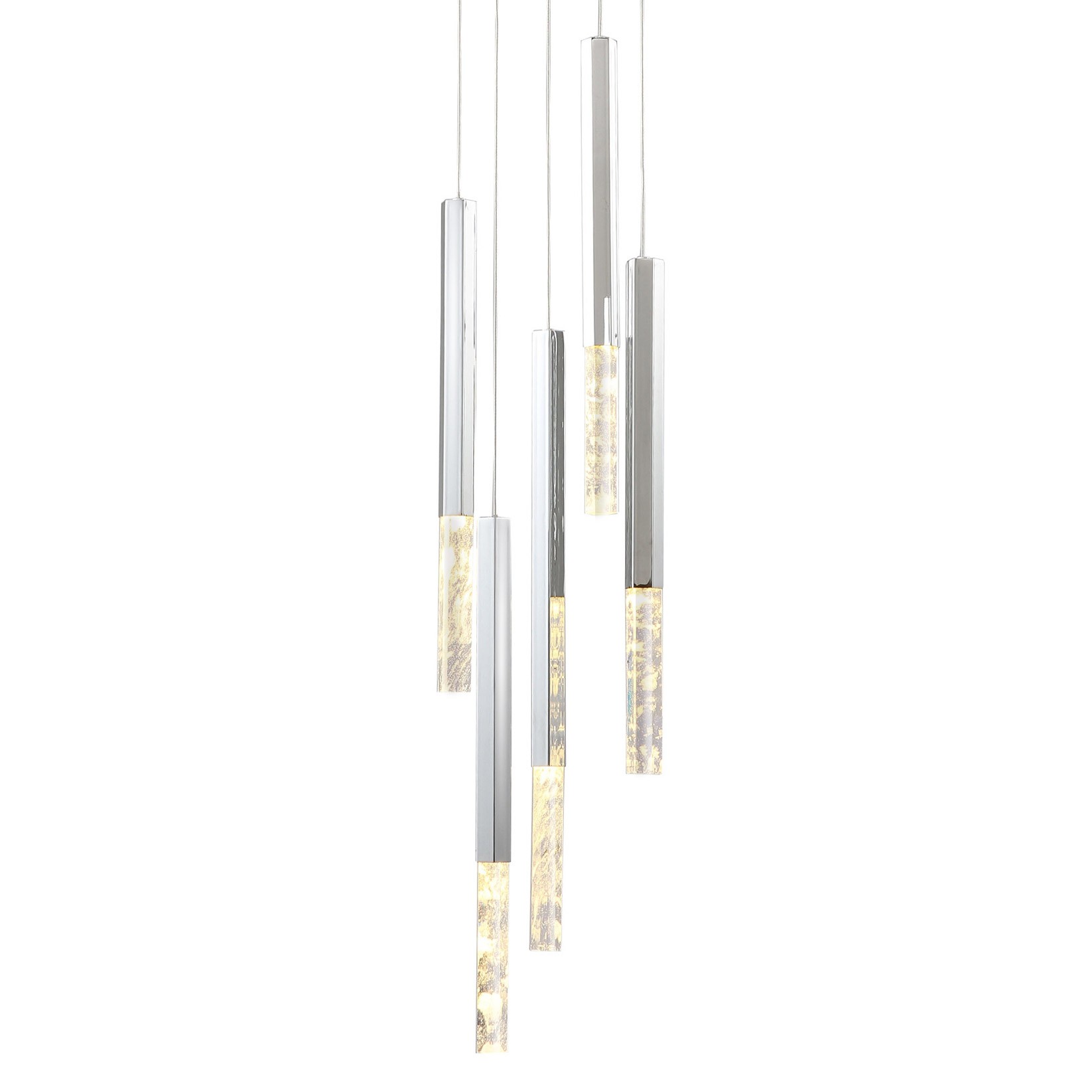 Светильник подвесной Delight Collection Vita MD7747-5A chrome