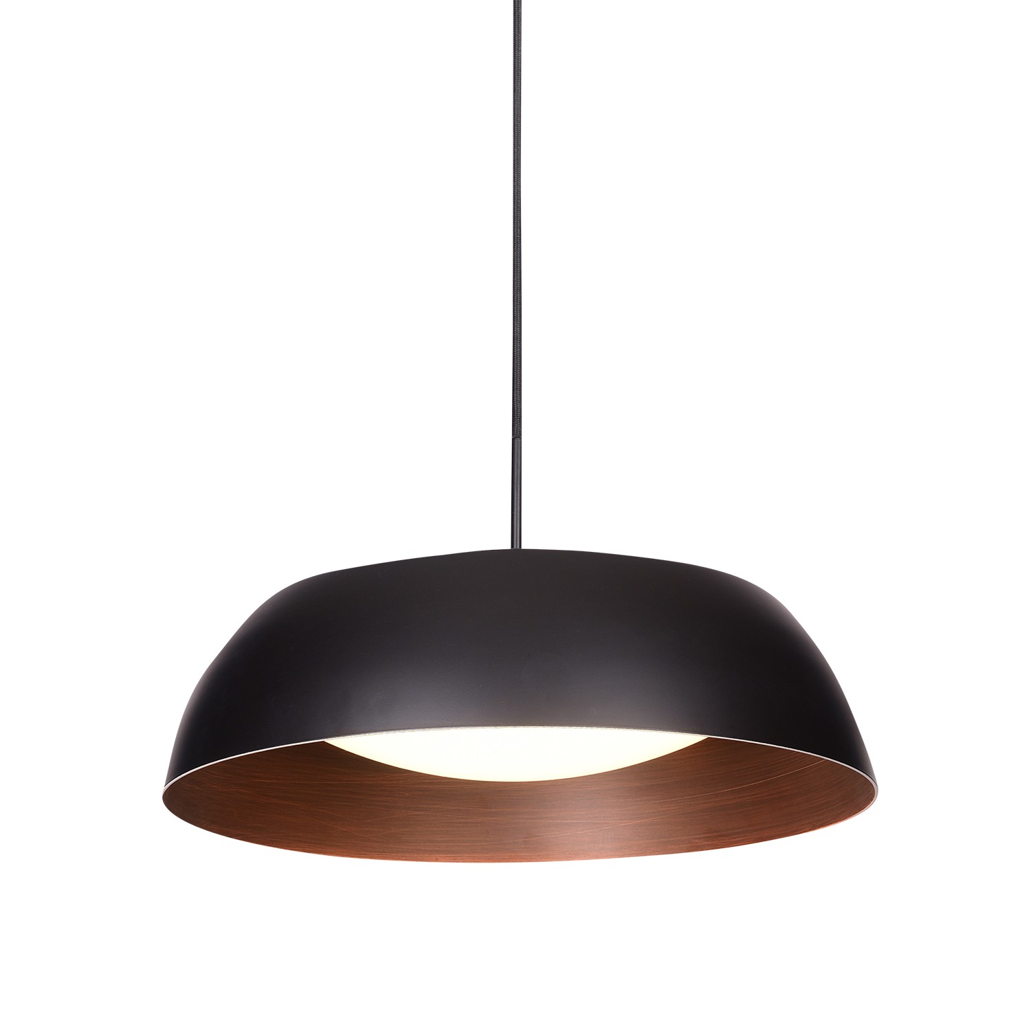 Светильник подвесной Delight Collection 020 PL019-400B black/copper