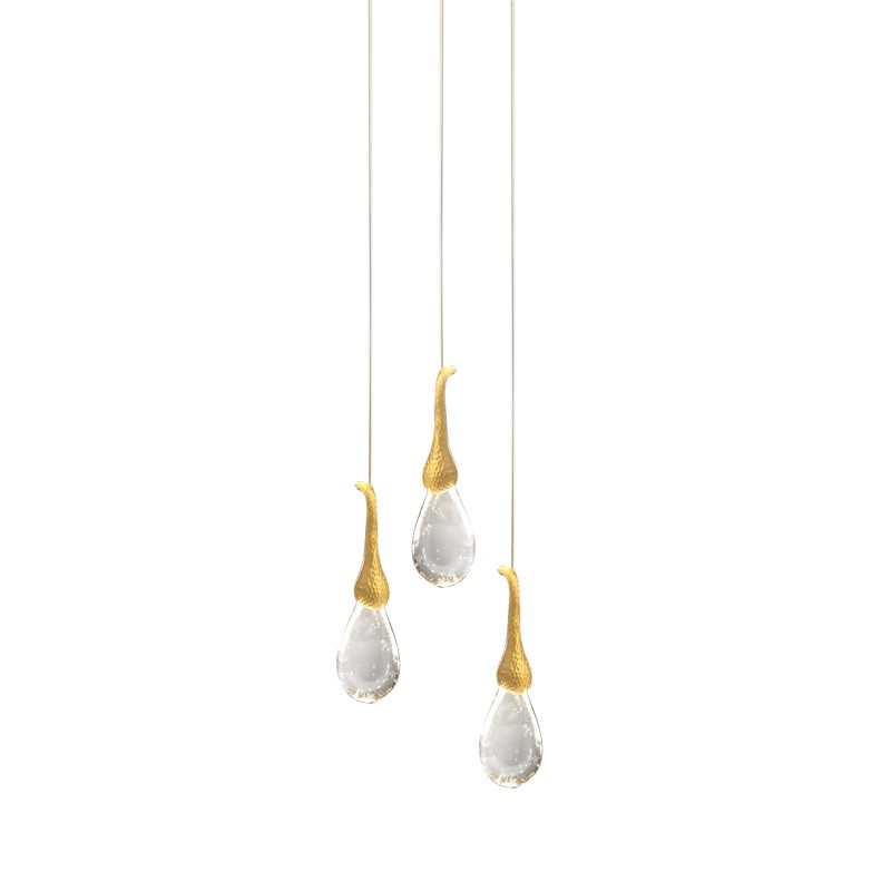 Светильник подвесной Delight Collection Seed OMG07287-3 gold