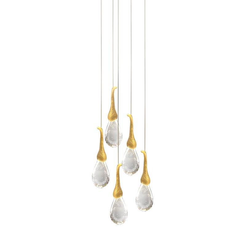 Светильник подвесной Delight Collection Seed OMG07287-5 gold