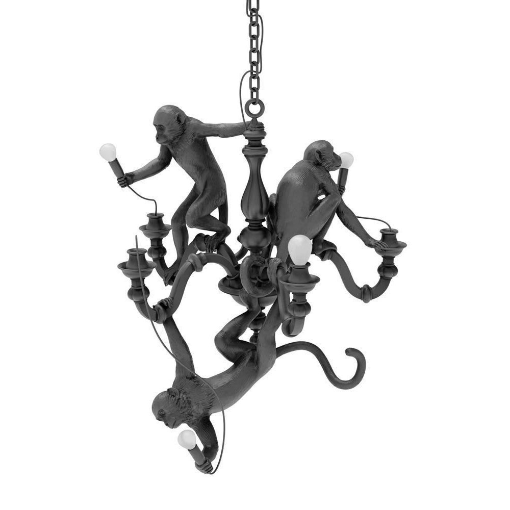Подвесная люстра Delight Collection Monkey 9133P/3 black
