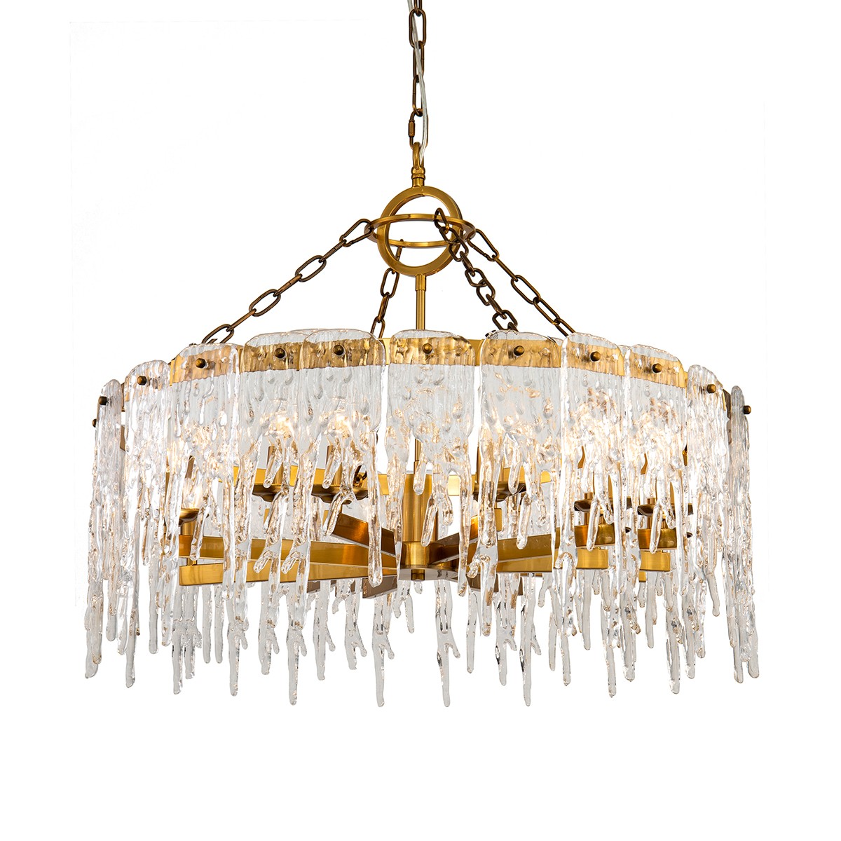 Подвесная люстра Delight Collection KG1102 KG1102P-8A brass