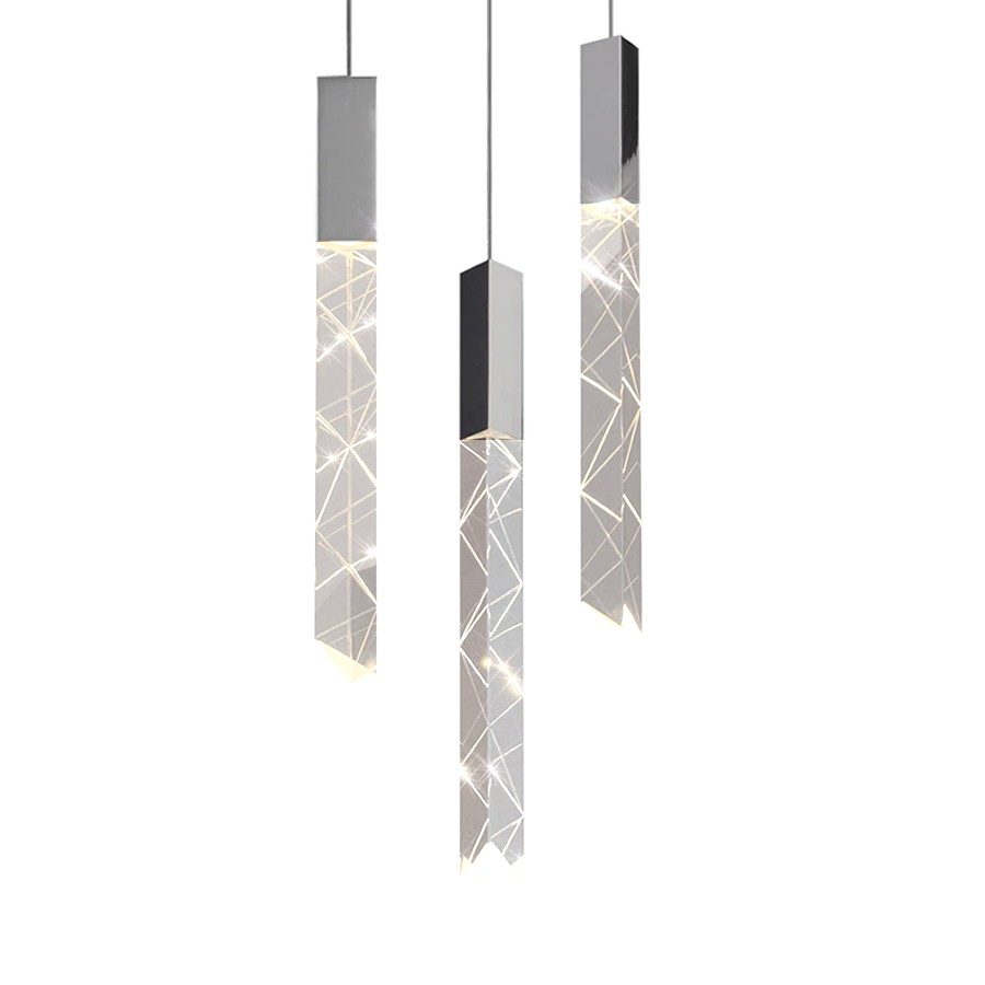 Светильник подвесной Delight Collection Trinity OM8201013-3 chrome