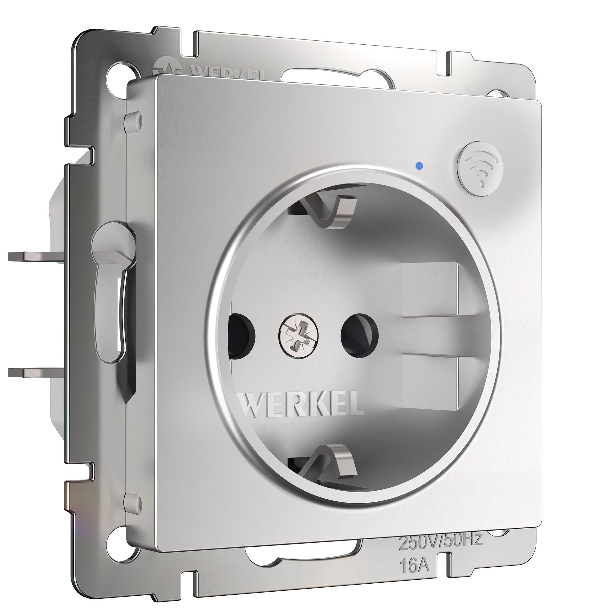Умная розетка Wi-Fi Werkel W1171606/ Розетка Wi-Fi (серебряный)