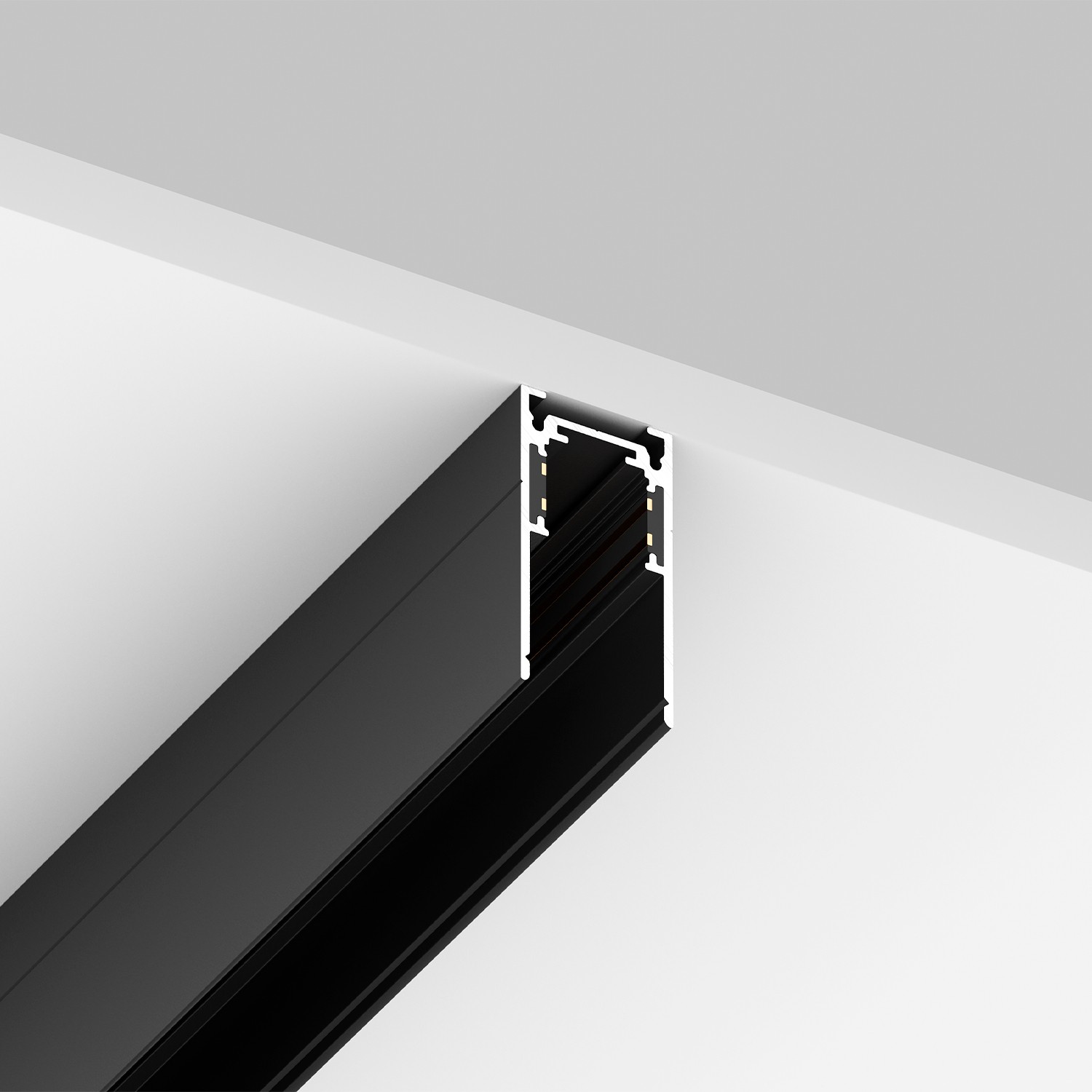 Шинопровод магнитный накладной Crystal Lux CLT 0.113 CLT 0.113 01 L2000 BL