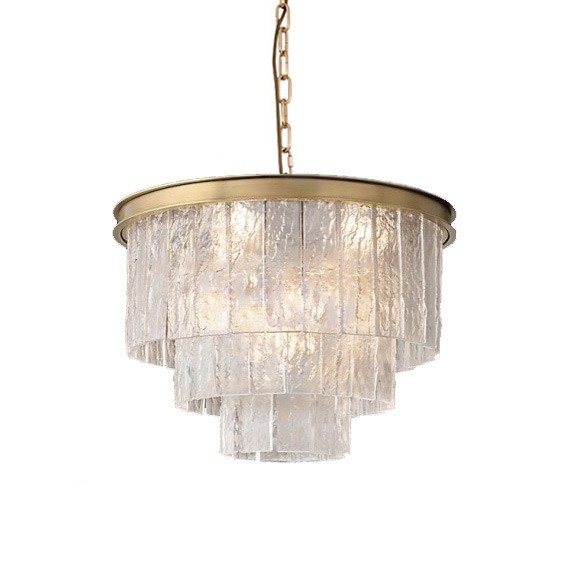 Люстра на штанге Delight Collection Glace KG0998P-5R brass