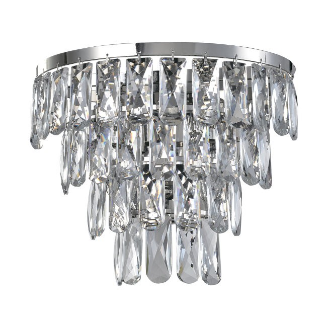 Настенное бра Lumien Hall Salvatore LH0037/2W-NK-CL