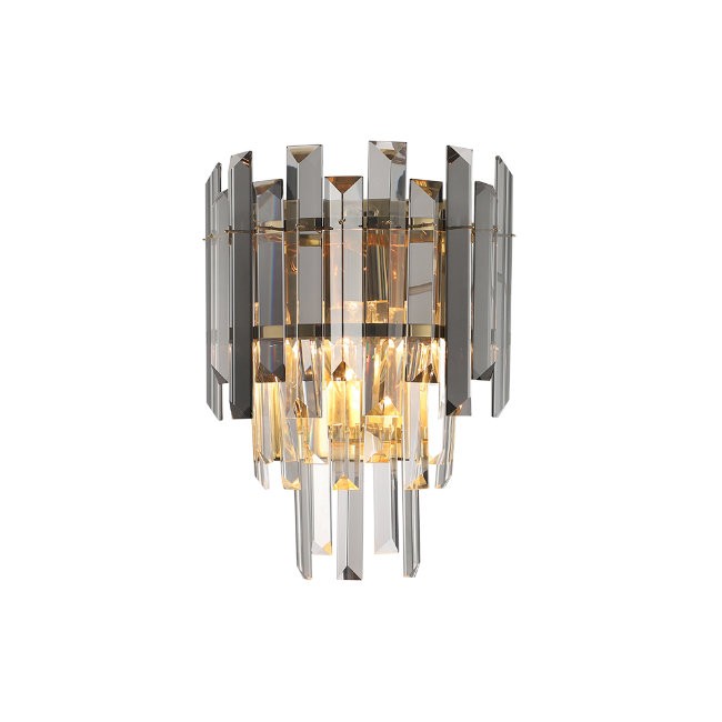 Настенное бра Lumien Hall Augusta LH0045/2W-GD-SMK-CL