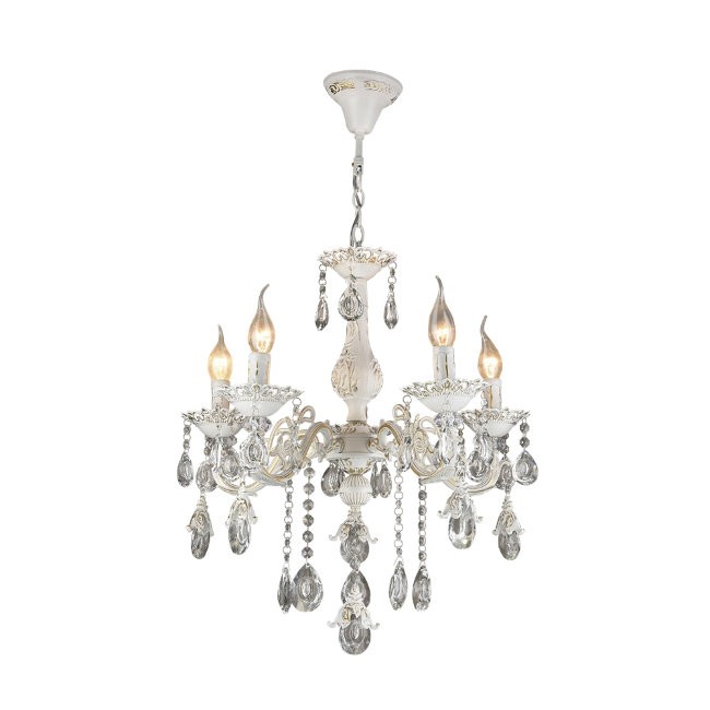 Подвесная люстра Seven Fires Evetta SF3331/5H-WG-CL