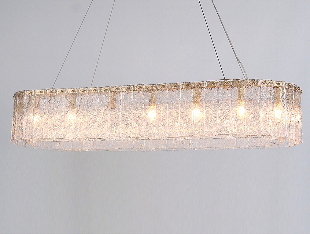 Подвесная люстра Newport 10820 10820/120 brass oval