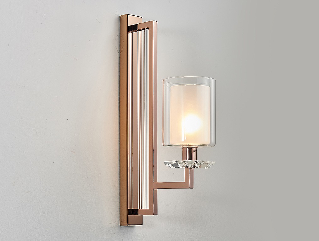 Настенное бра Newport 4400 4401 L/A black nickel