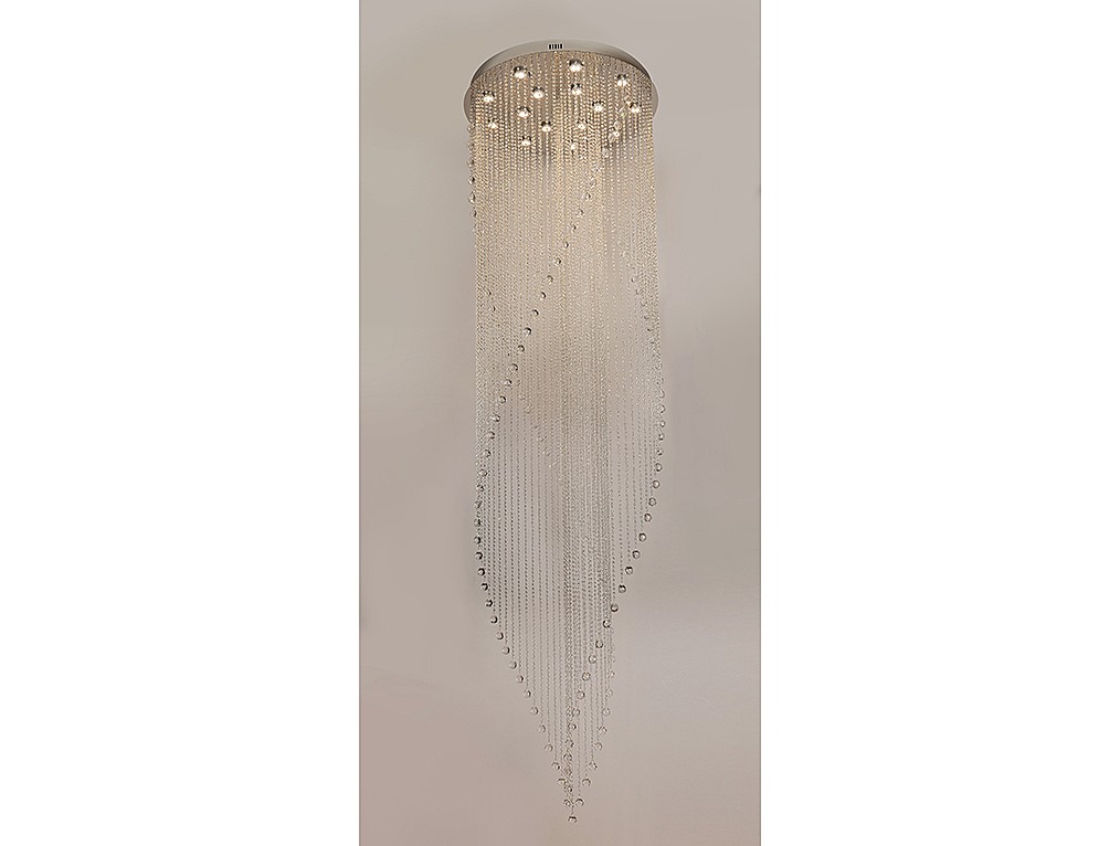 Люстра каскадная Newport 8100 8113/230 gold