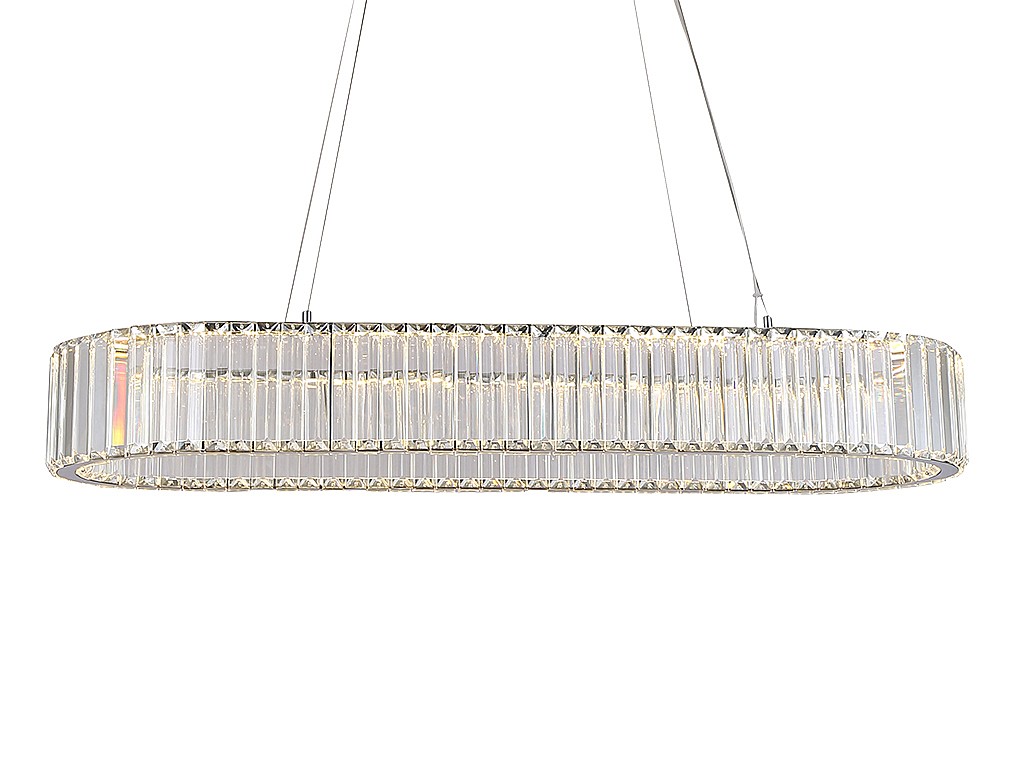 Подвесная люстра Newport 8440 8445/90 oval chrome