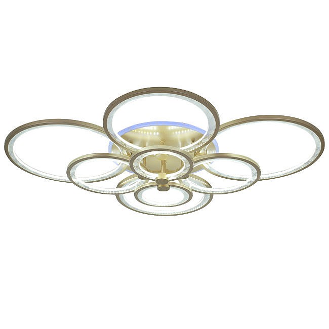 Потолочная люстра Seven Fires Floki SF7053/9C-SGD-RGB