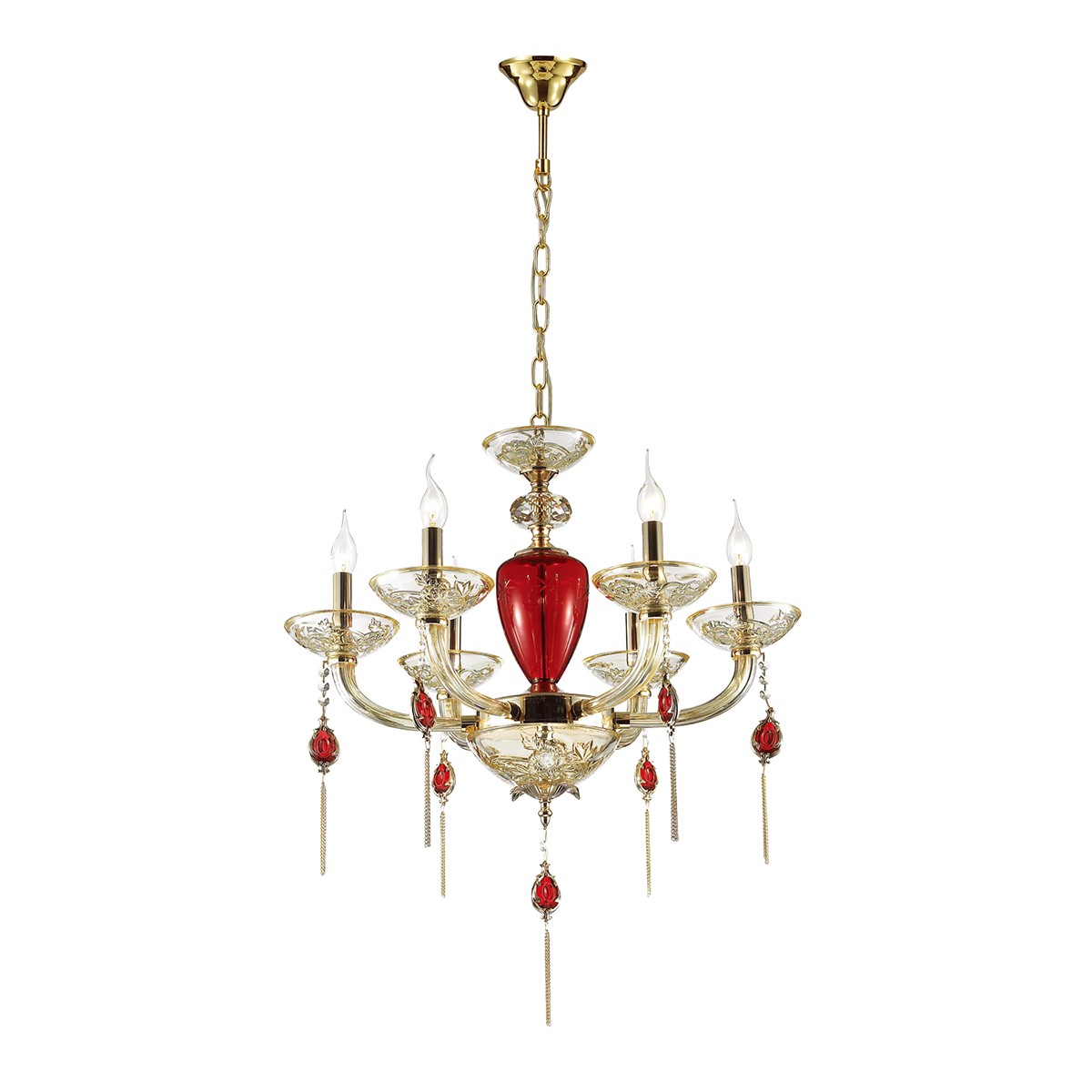 Подвесная люстра Odeon Light Donna 3927/6