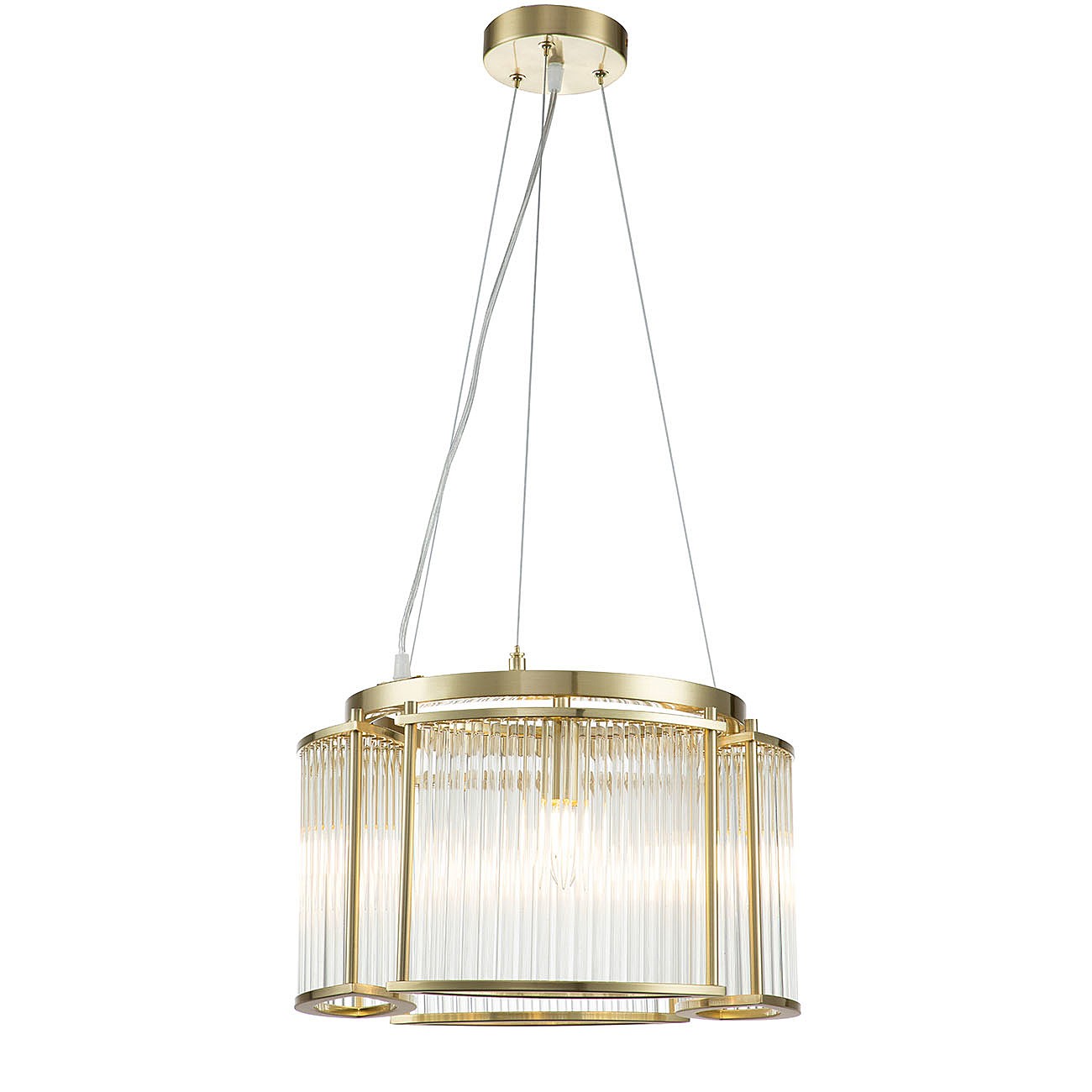 Подвесная люстра Indigo Corsetto 12003/4P Gold V000073