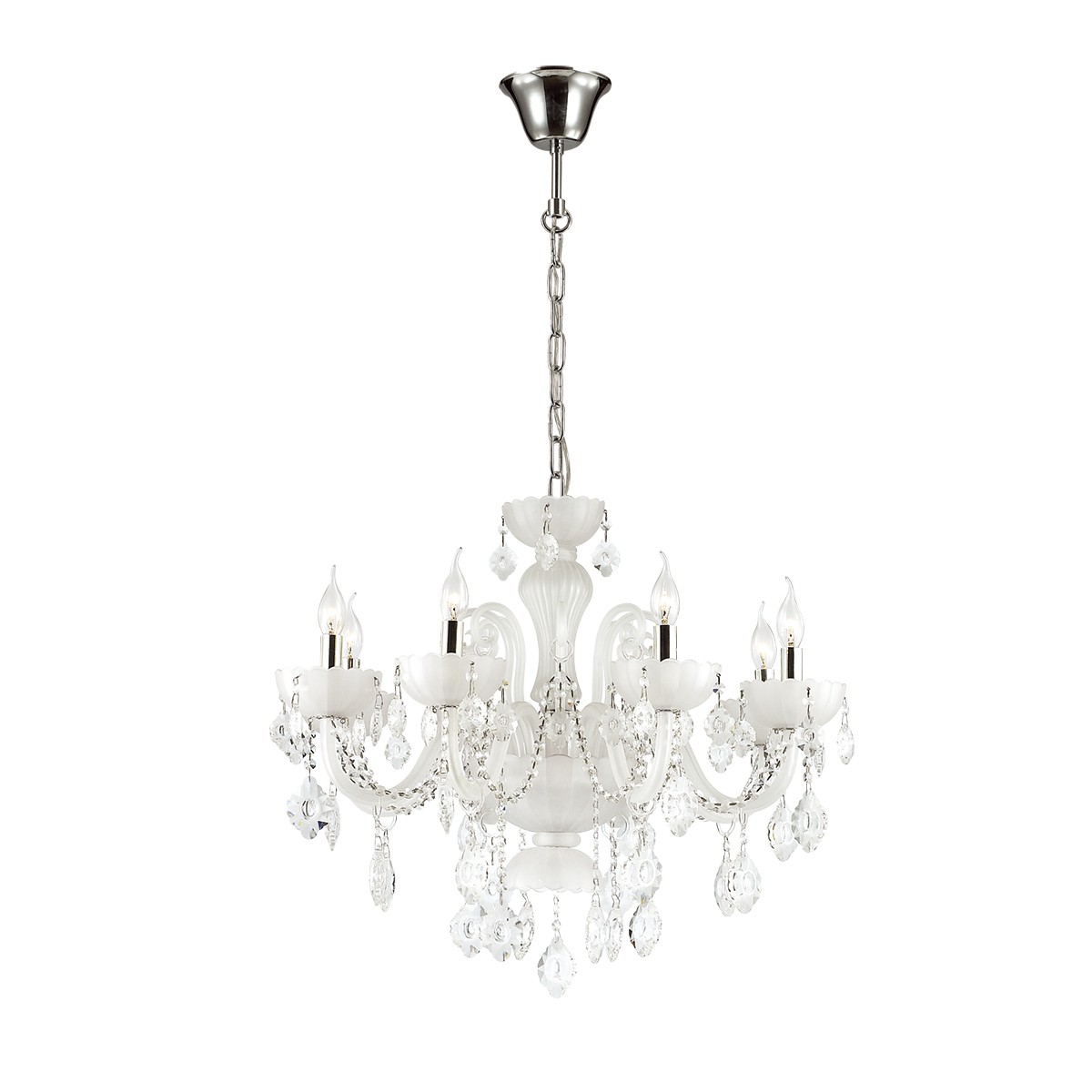 Подвесная хрустальная люстра Attica Odeon Light 3936/8