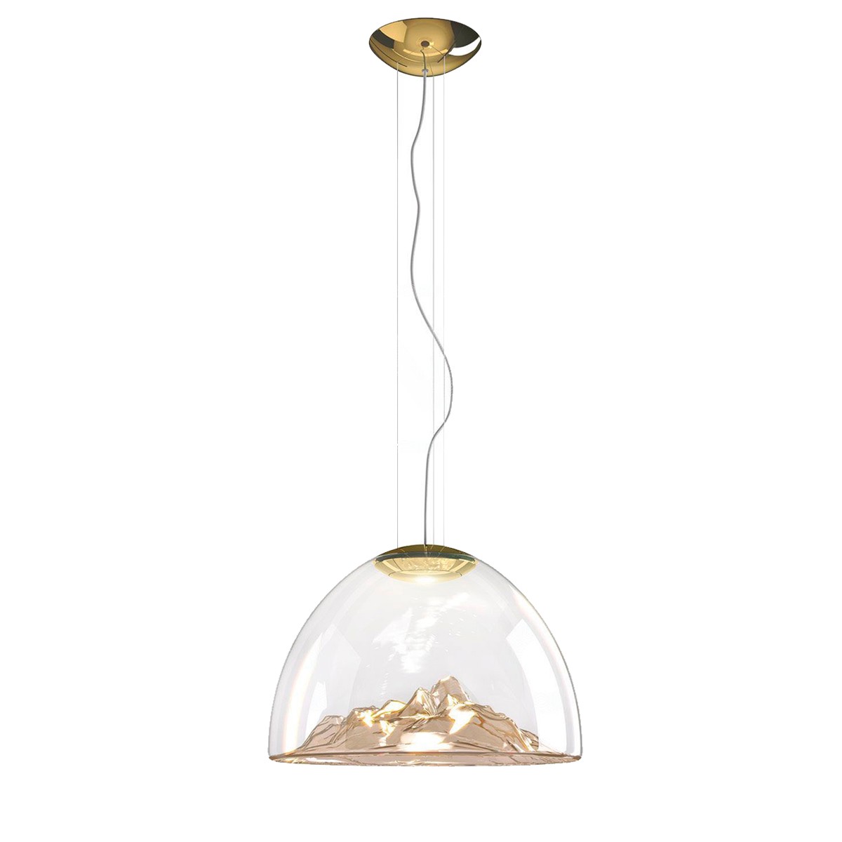 Светильник подвесной Delight Collection Mountain 9260P gold