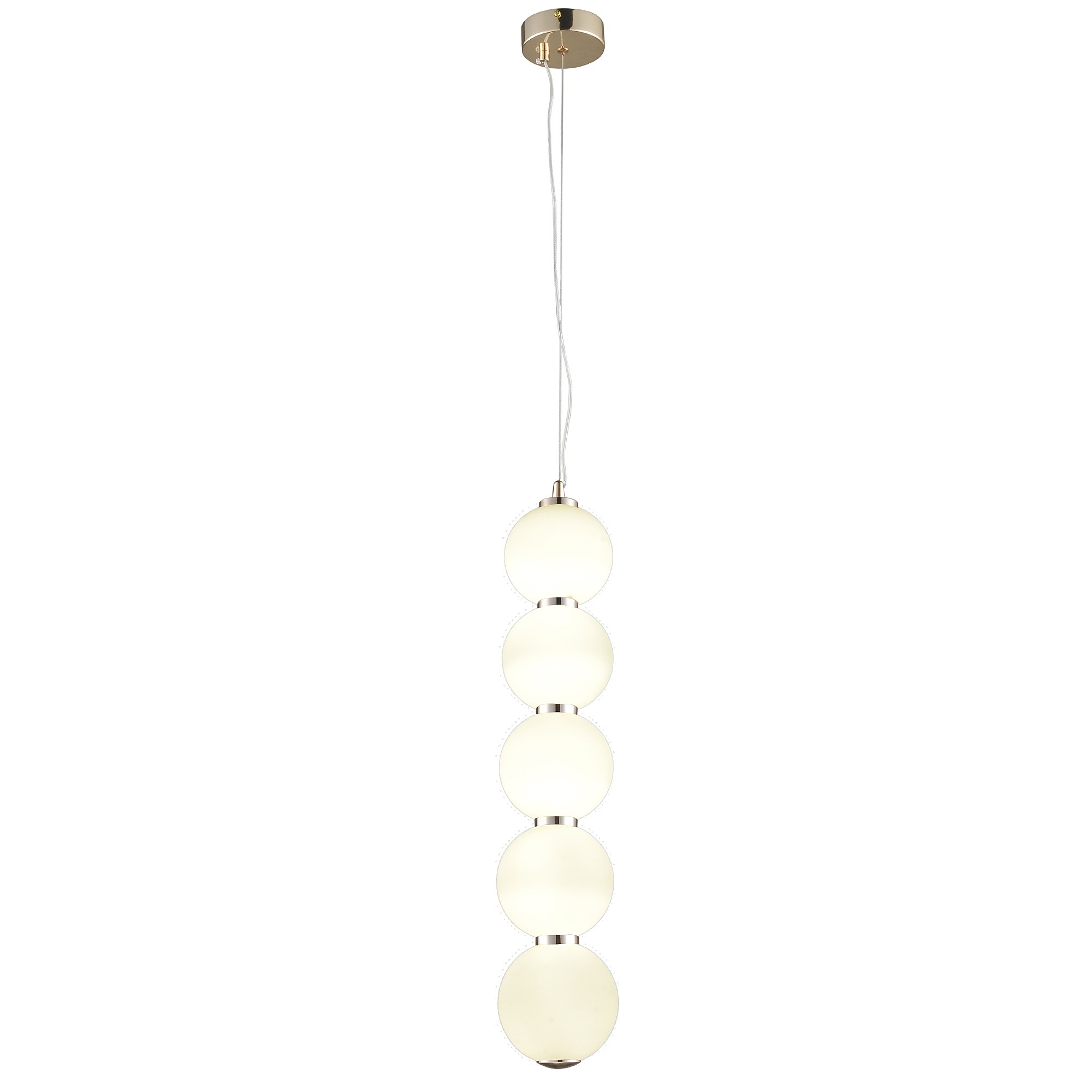 Светильник подвесной Natali Kovaltseva Loft Led LED LAMPS 81100/5C GOLD WHITE