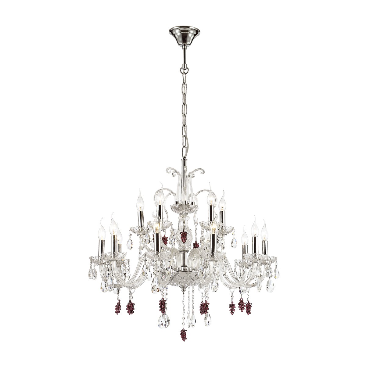 Подвесная хрустальная люстра Bocciolo Odeon Light 3946/15