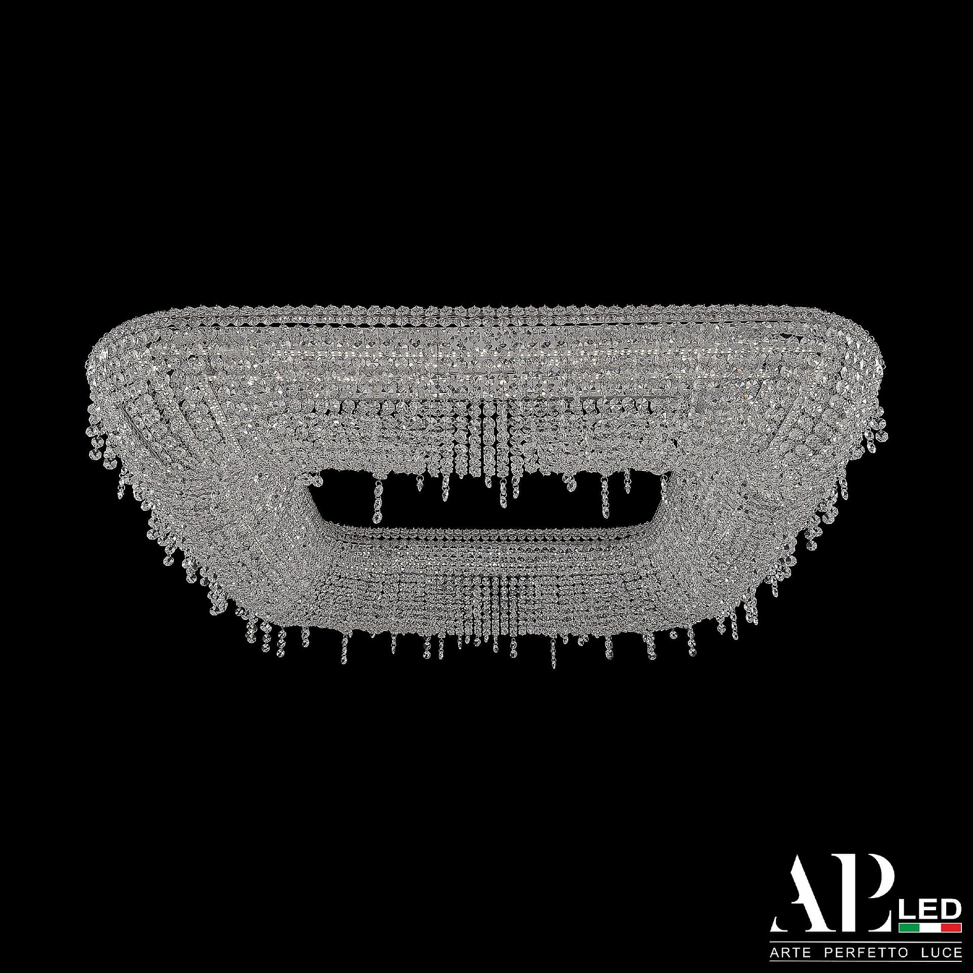 Подвесная люстра APL Led Rimini S504.0.100.B.3000.Clear.801.888