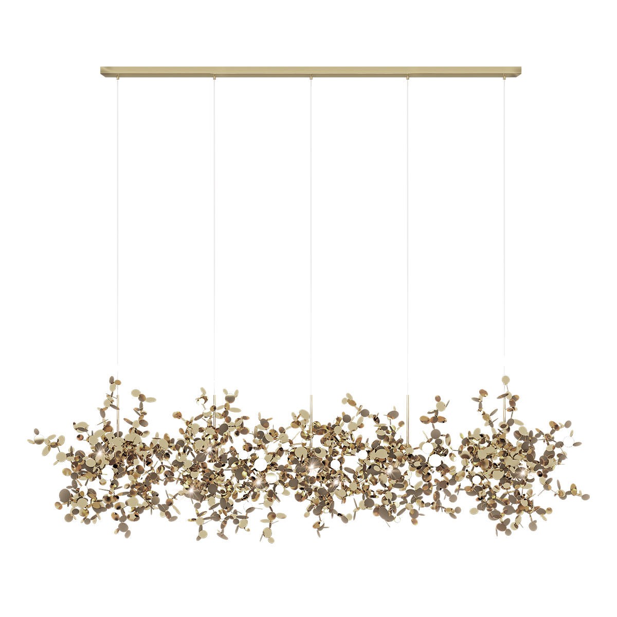 Подвесная люстра Loft It Spark 10101/5 Gold