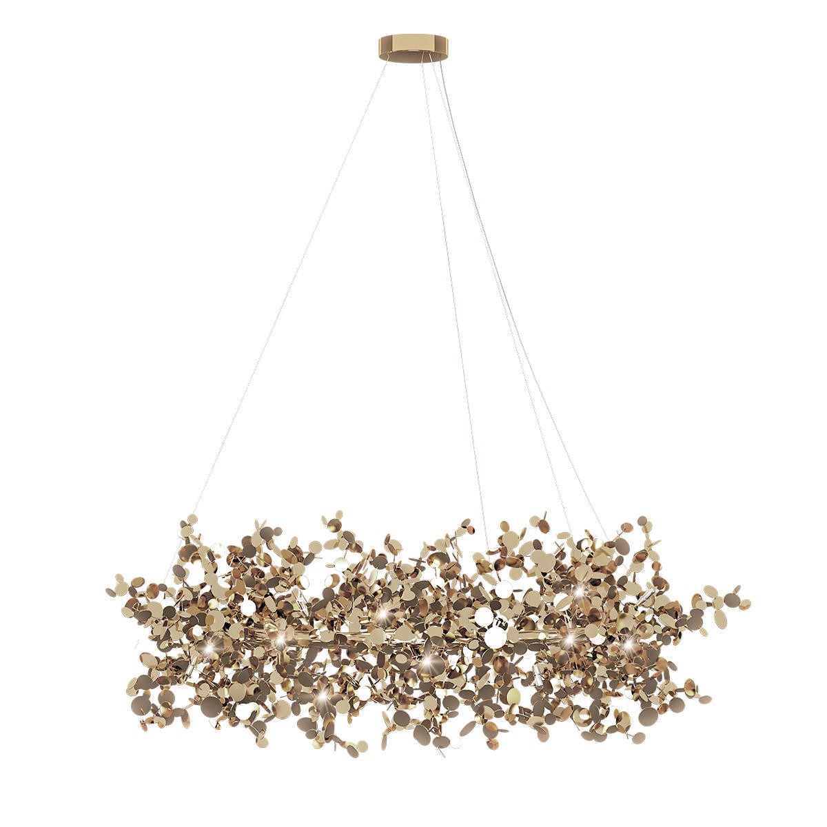 Подвесная люстра Loft It Spark 10101/600 Gold