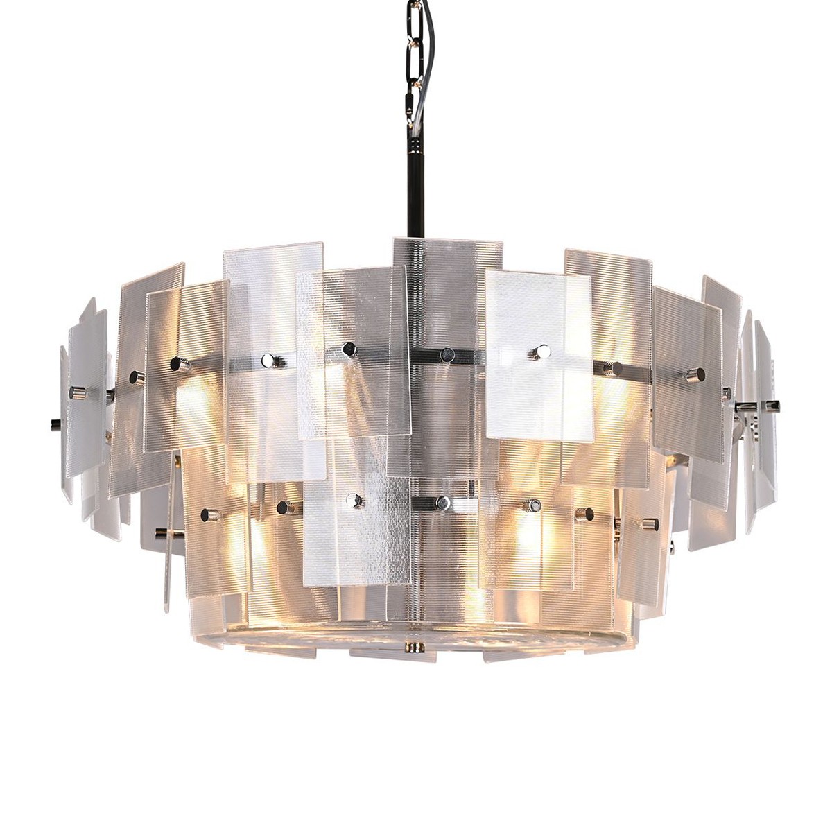 Подвесная люстра Delight Collection BRCH9161 BRCH9161CG nickel