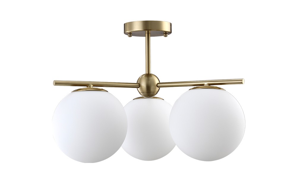 Потолочная люстра Crystal Lux Feliz FELIZ SP-PL3 BRONZE/WHITE