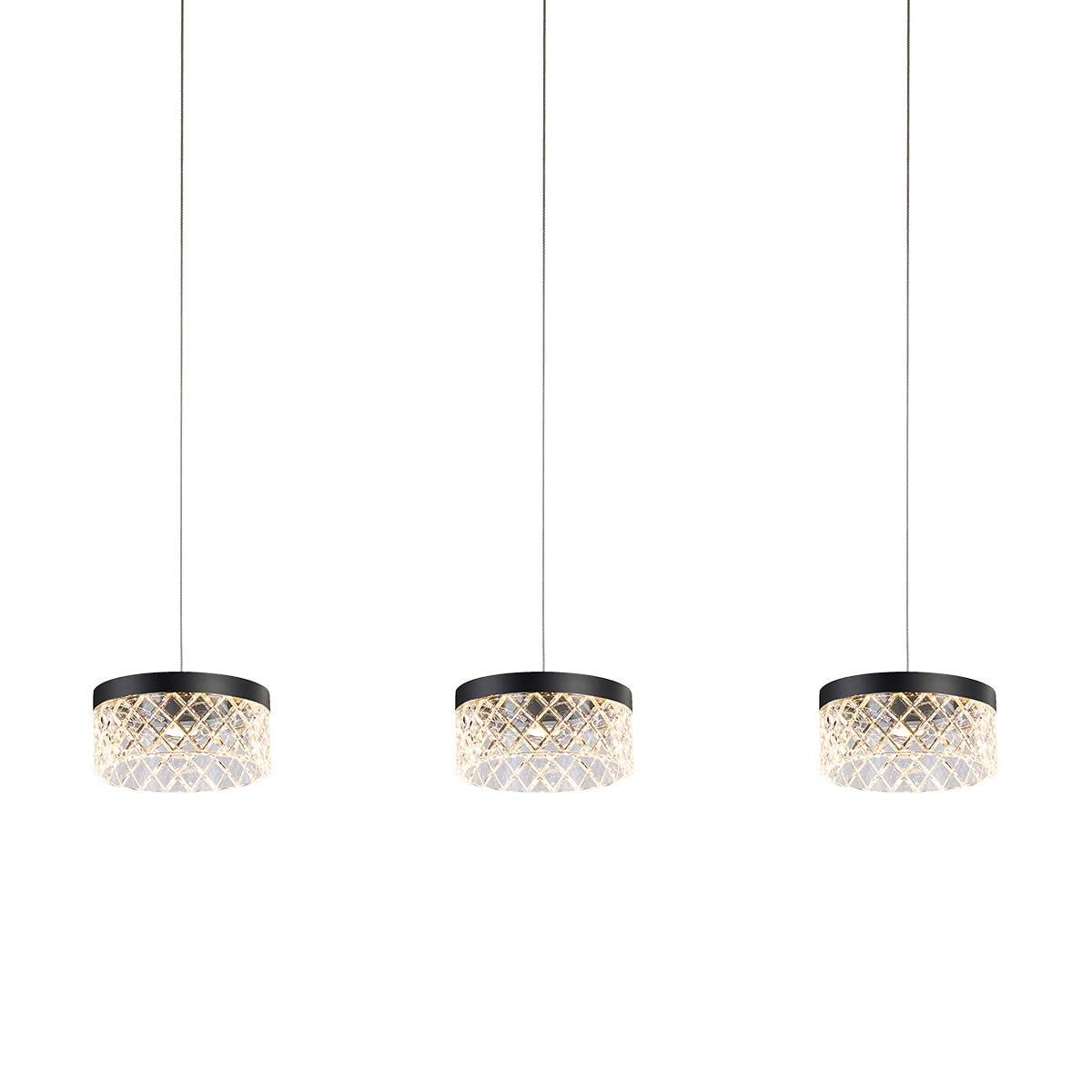 Светильник подвесной Delight Collection Diamond cut MD21020075-3B matt black