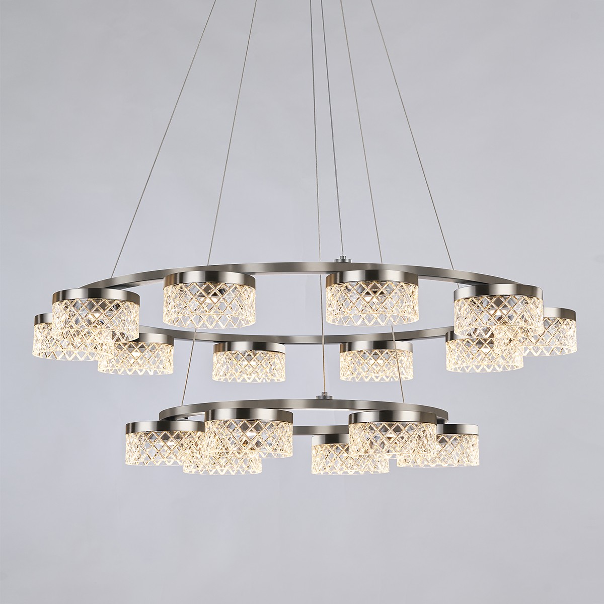 Подвесная люстра Delight Collection MD21020075 MD21020075-16B satin nickel