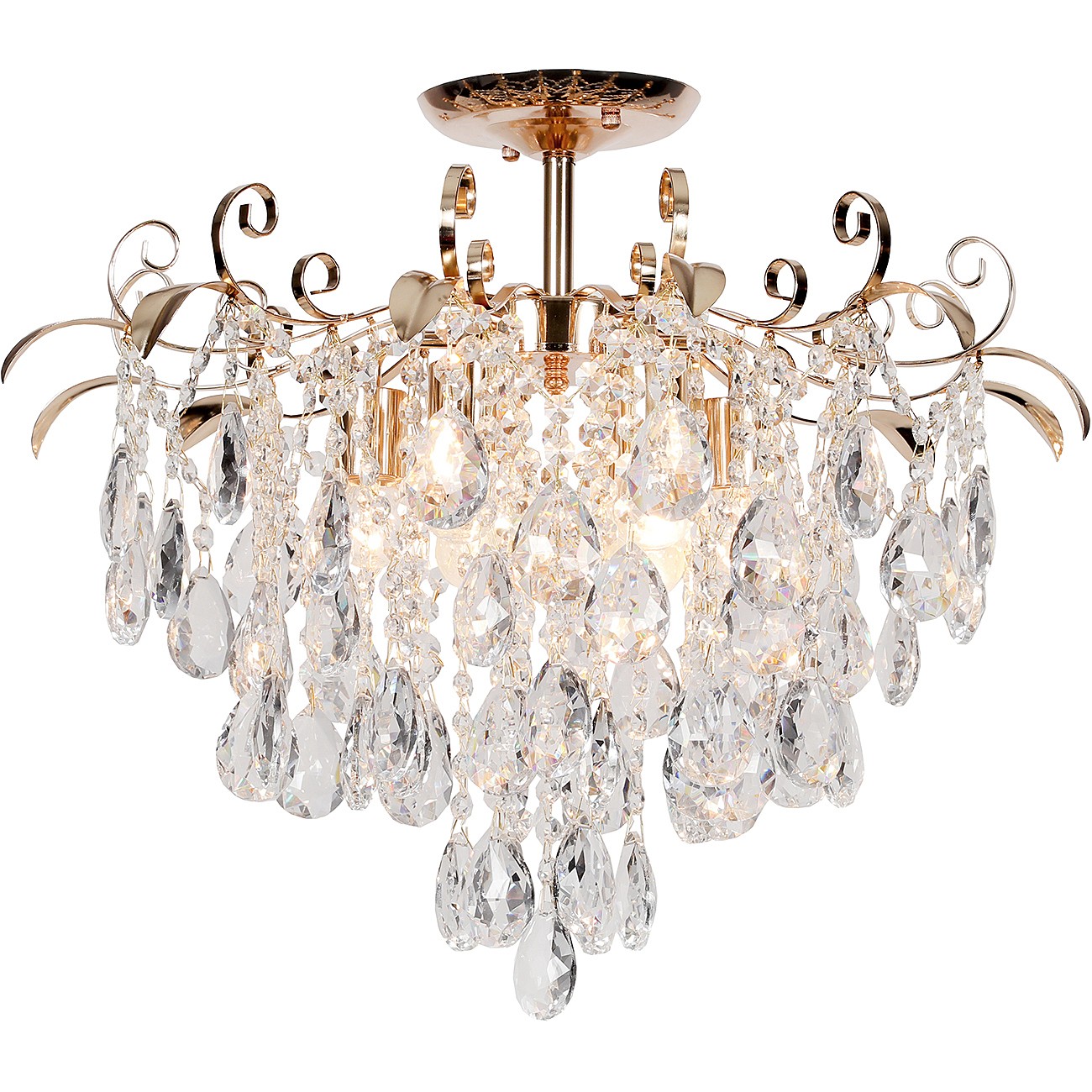 Потолочная люстра Escada Kelly 1123/6PL Gold