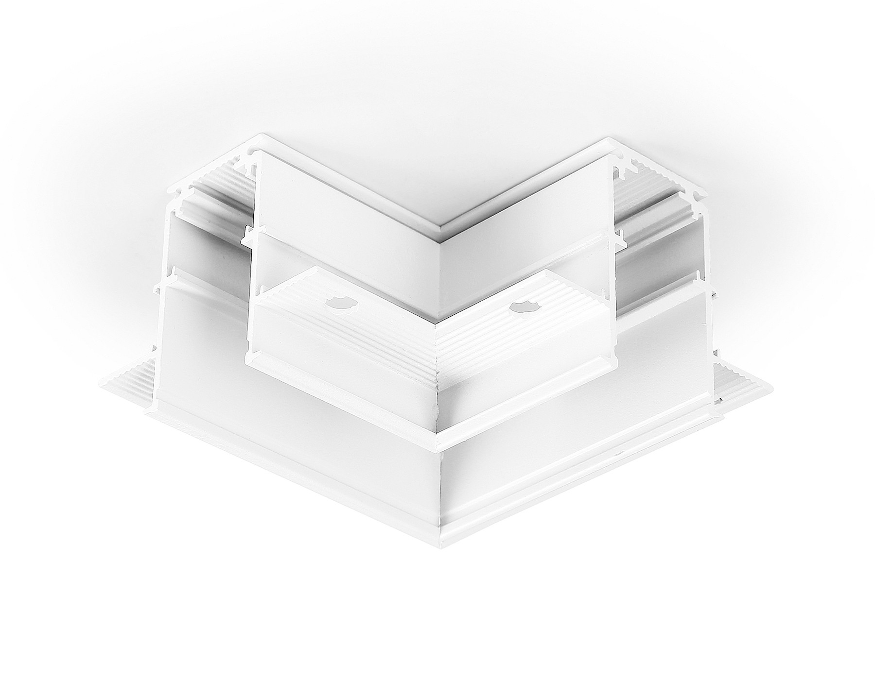 Коннектор угловой для встраиваемого шинопровода Magnetic Ambrella Track System GL3352