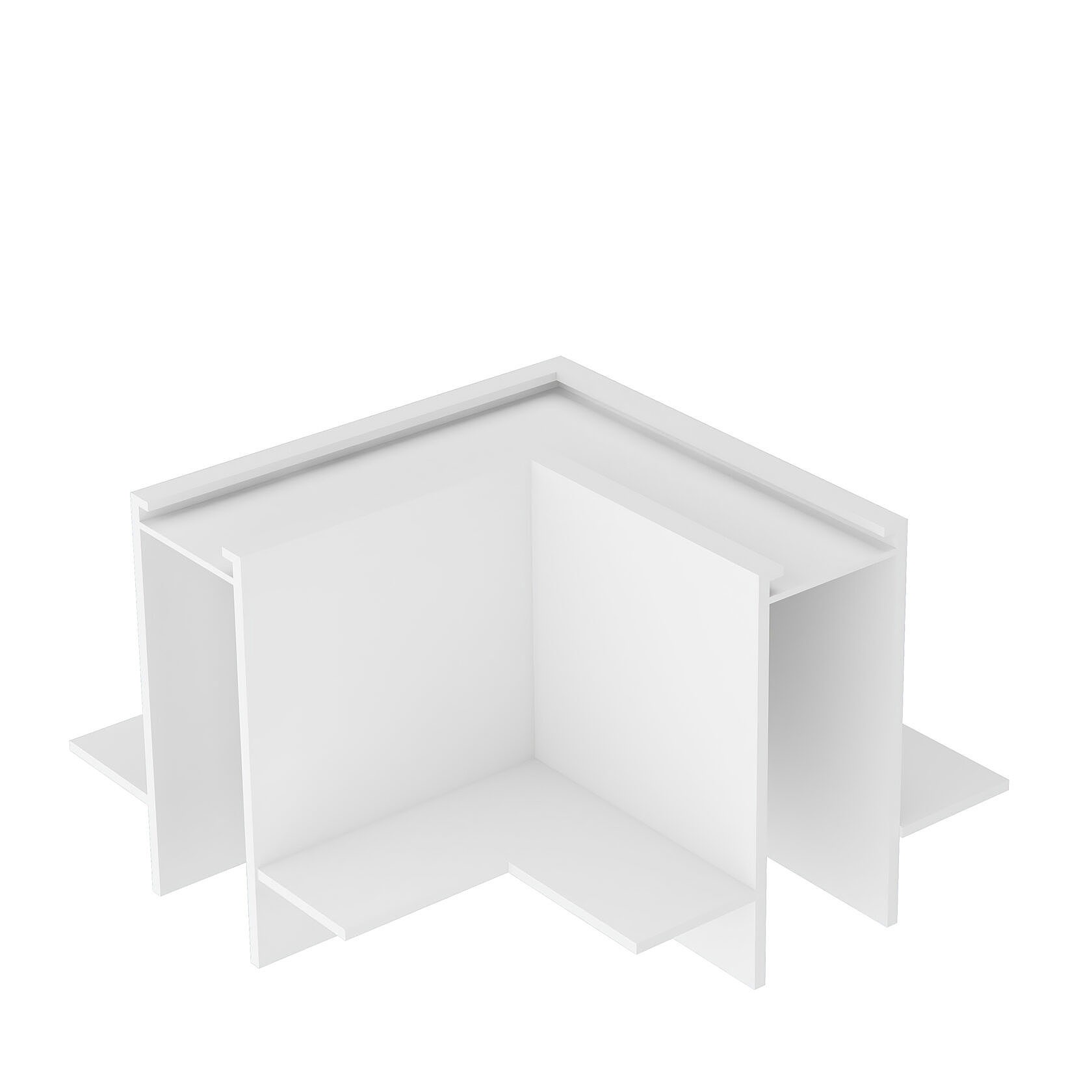 Угол потолок-потолок встраиваемый Denkirs TR2112-WH