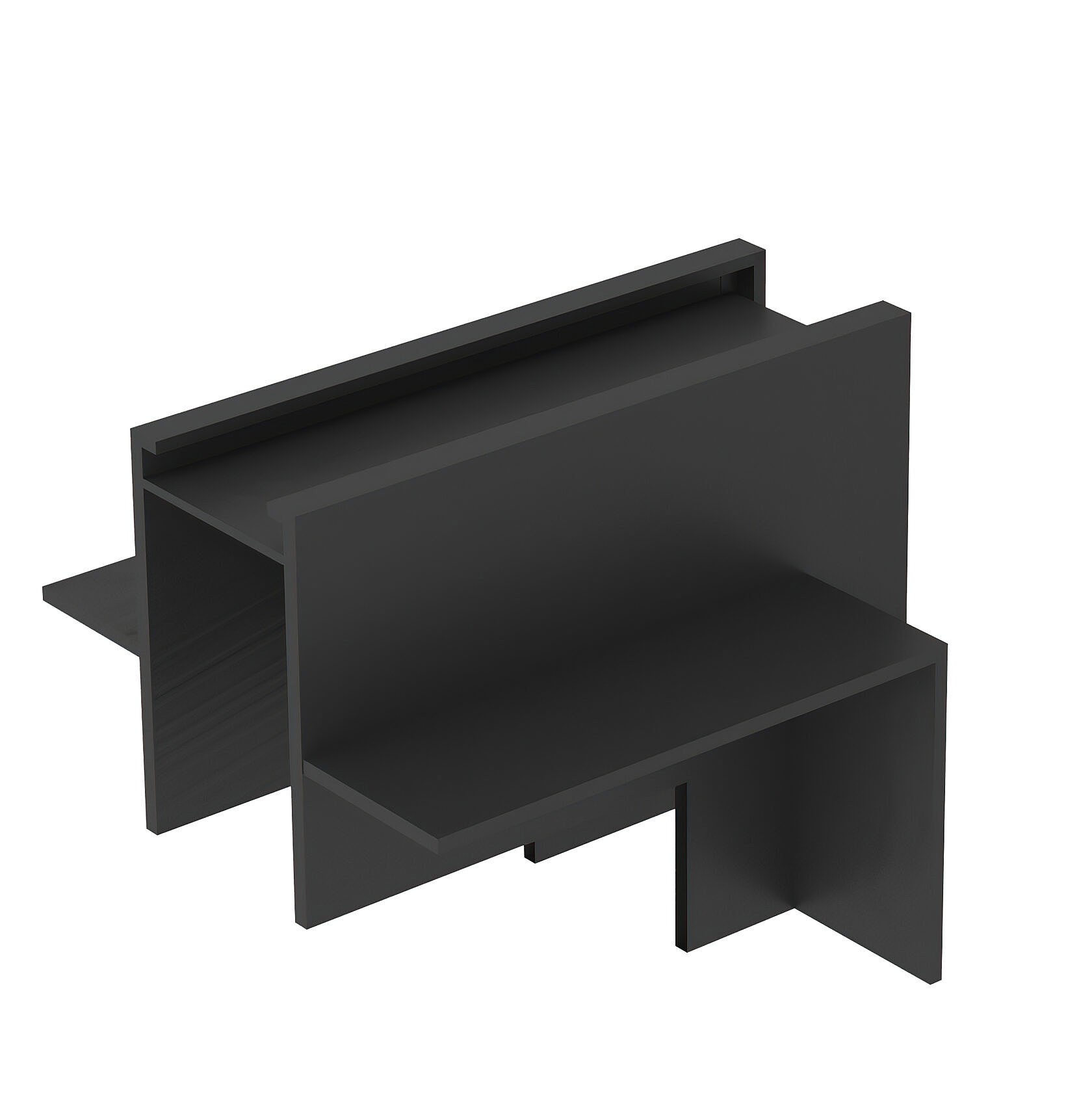 Угол стена-потолок встраиваемый Denkirs TR2118-BK