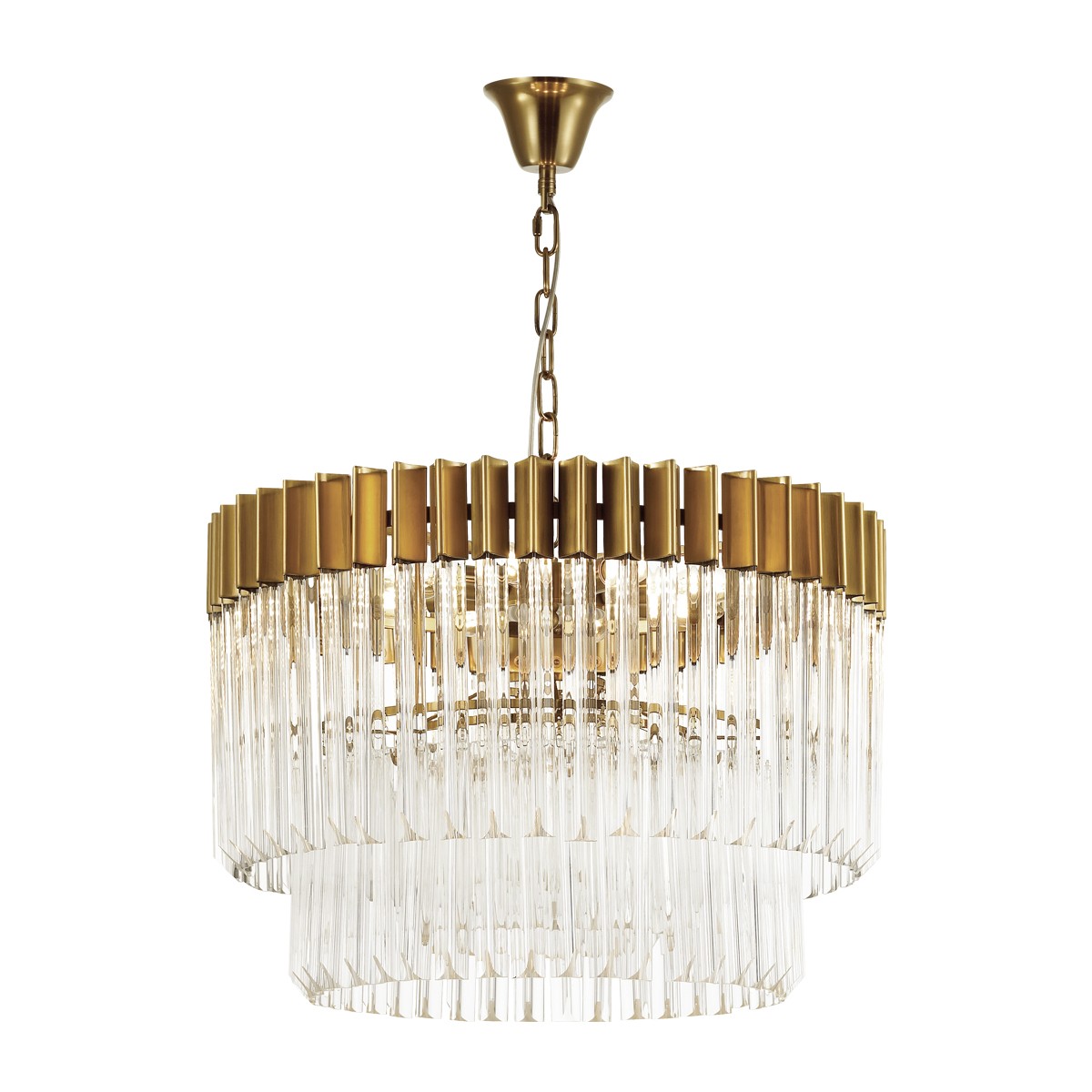 Подвесная хрустальная люстра Moria Odeon Light 4675/8