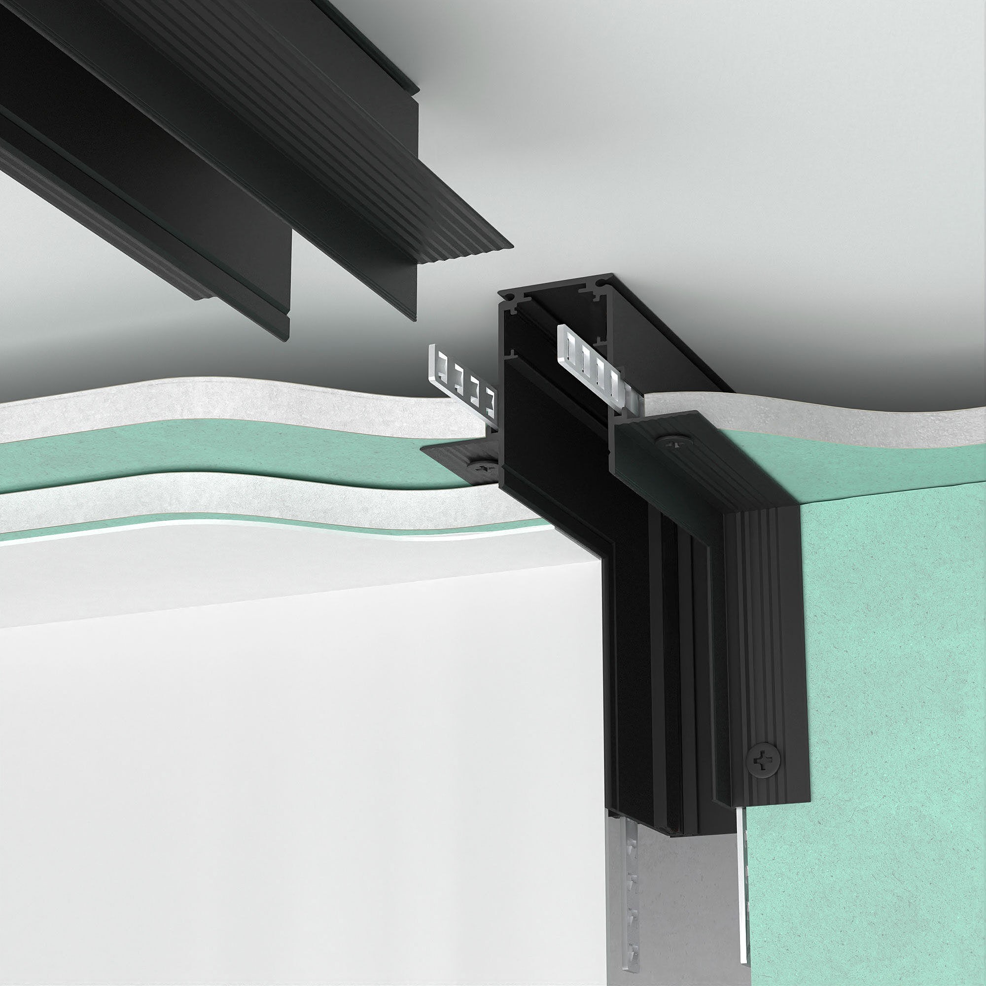 Коннектор для шинопровода Elektrostandard Slim Magnetic Slim Magnetic Коннектор угловой внутренний для встраиваемого шинопровода белый 85093/00