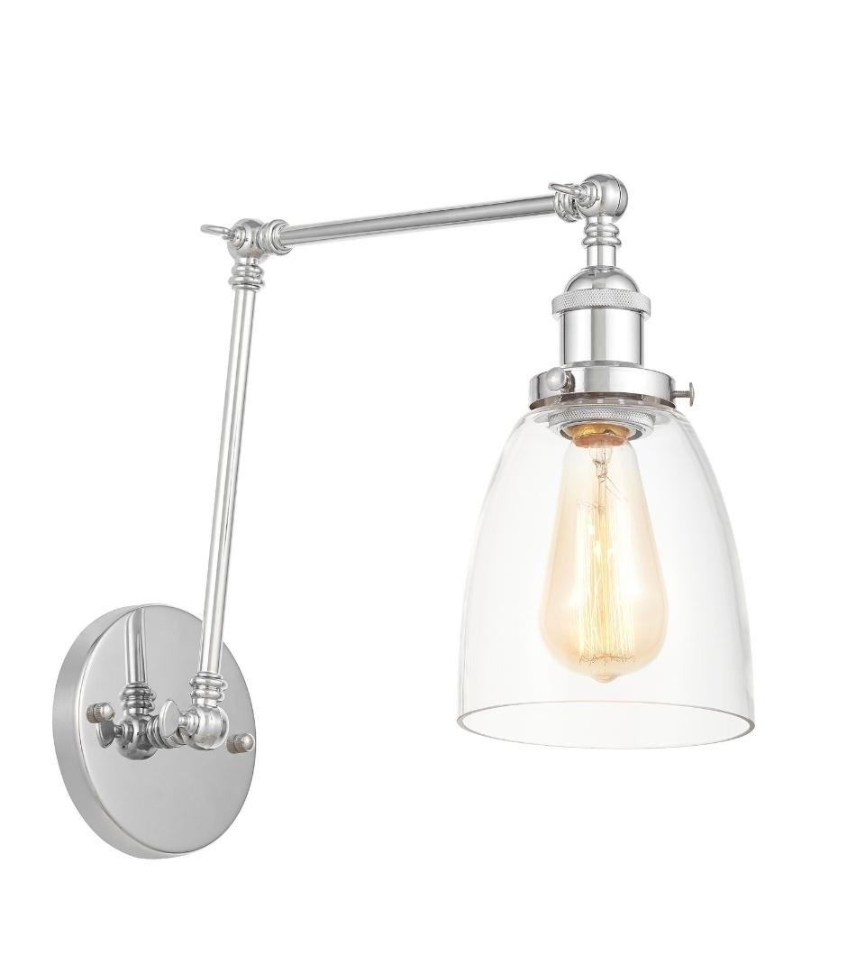 Настенное бра Lumina Deco LDW 6800-2 CHR+PR