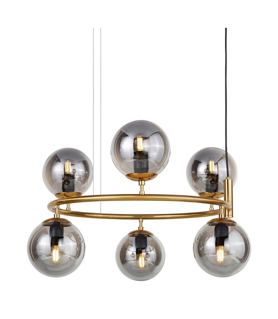 Подвесная люстра Lumina Deco Ceredo LDP 6034-6 RND MD