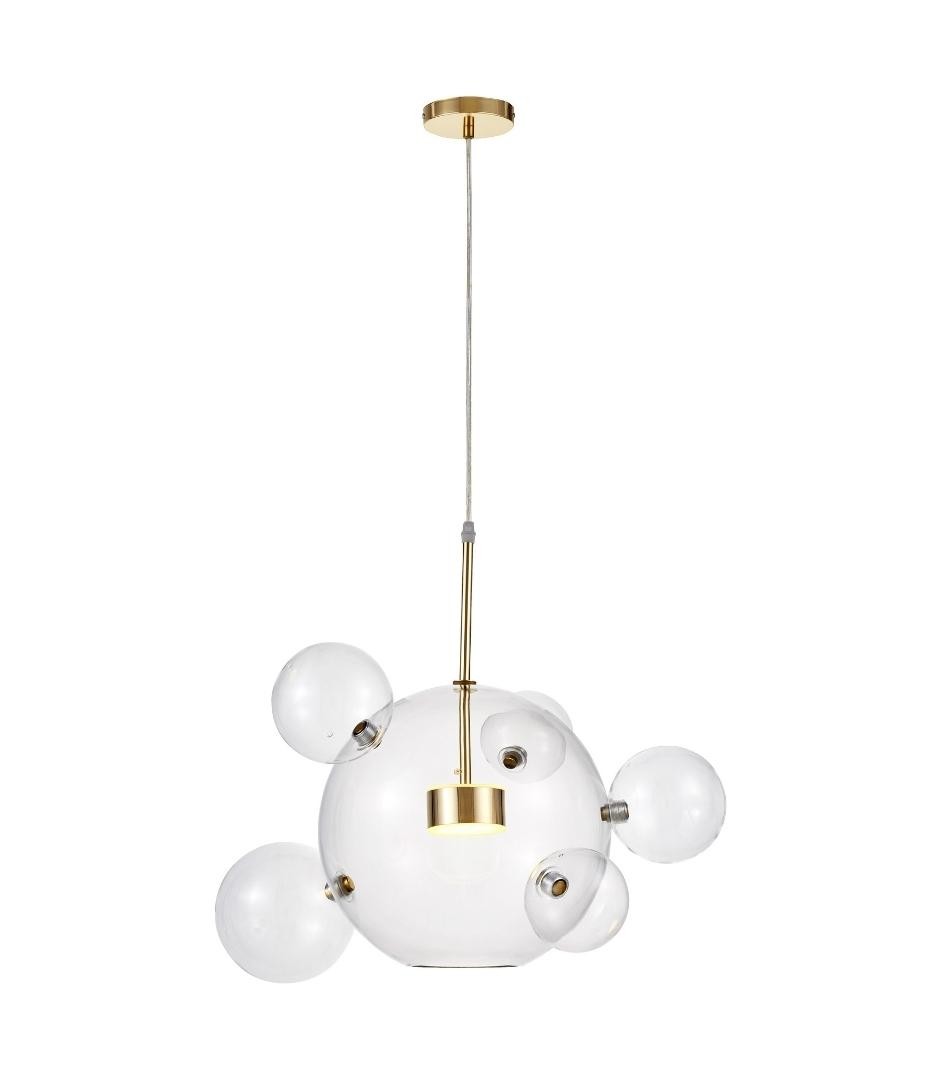 Светильник подвесной Lumina Deco Neroni LDP 6016-5+1 GD